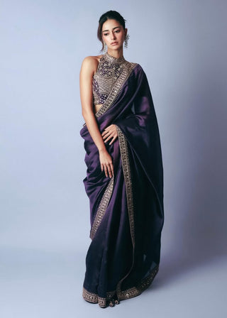 Baigani classic sari and blouse