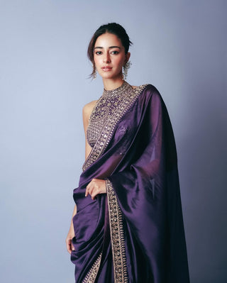 Baigani classic sari and blouse