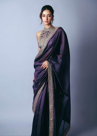 Baigani classic sari and blouse