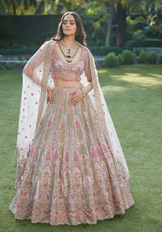 Jazira pink lehenga set