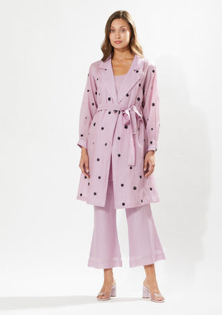Meadow-Lavender Haze Jacket And Pant Set-INDIASPOPUP.COM