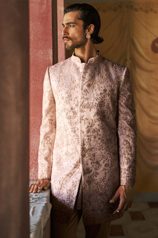 Irais lavender mist sherwani set