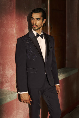 Inkcrest indigo mist tuxedo set