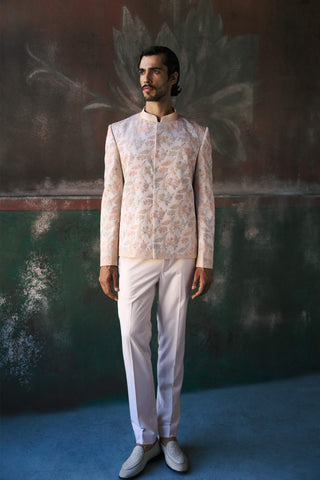 Ehrav bandgala short jacket and pant set