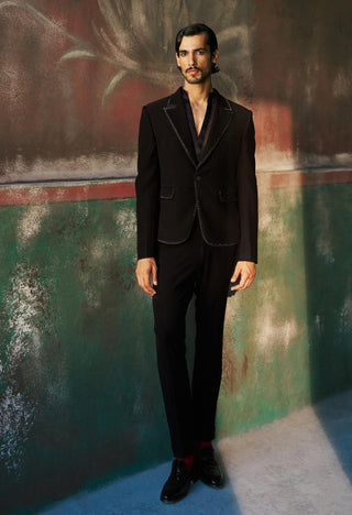 Noxen black tuxedo set