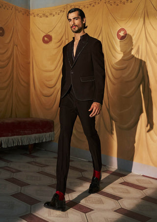 Noxen black tuxedo set