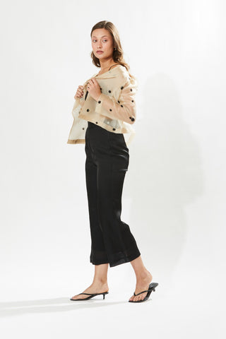 Meadow-Madison Beige Jacket And Pant Set-INDIASPOPUP.COM