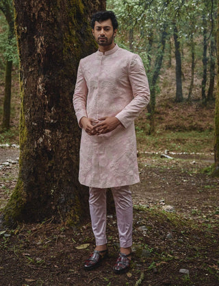 Blush aurore sherwani and pants