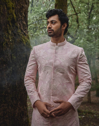 Blush aurore sherwani and pants