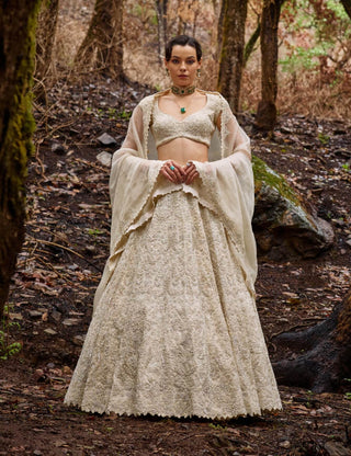 Pearlight embroidered lehenga set