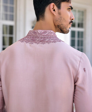 Ayaaz dusty mauve kurta and pants