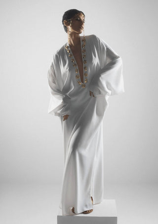 White Rann Kaftan by House Of Masaba, available on Indiaspopup.com