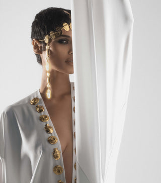 White Rann Kaftan by House Of Masaba, available on Indiaspopup.com