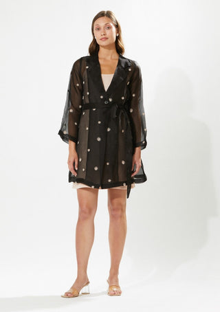 Meadow-Moonray Flower Coat Dress-INDIASPOPUP.COM