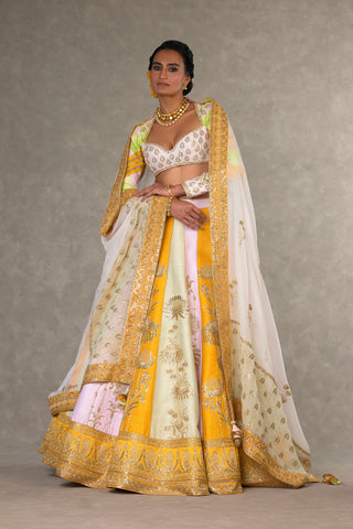 House Of Masaba-Nimbu Mirchi Lehenga Set-INDIASPOPUP.COM