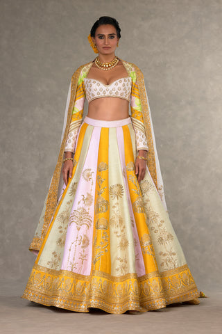 House Of Masaba-Nimbu Mirchi Lehenga Set-INDIASPOPUP.COM