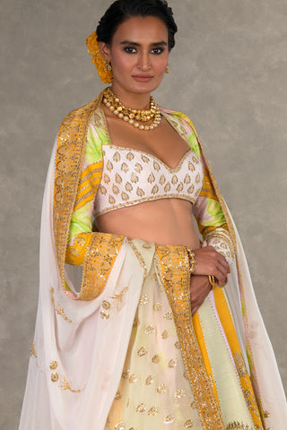 House Of Masaba-Nimbu Mirchi Lehenga Set-INDIASPOPUP.COM