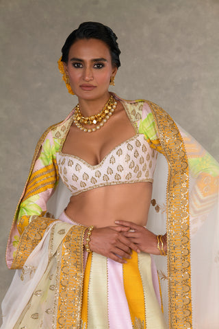 House Of Masaba-Nimbu Mirchi Lehenga Set-INDIASPOPUP.COM