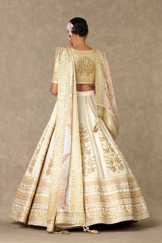 House Of Masaba-Ivory Neel-Kamal Lehenga Set-INDIASPOPUP.COM