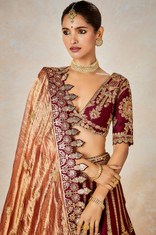 Anjeer Kalakand Lehenga Set by House Of Masaba available on Indiaspopup