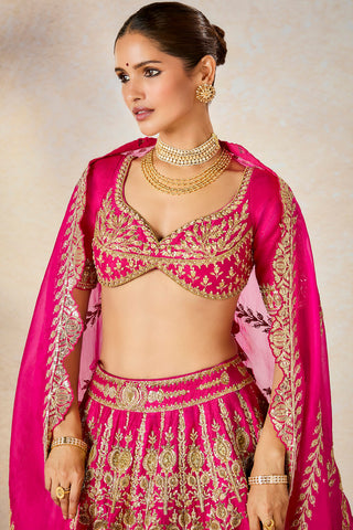 Rani Pink Dilli 6 Lehenga Set by House Of Masaba available on Indiaspopup