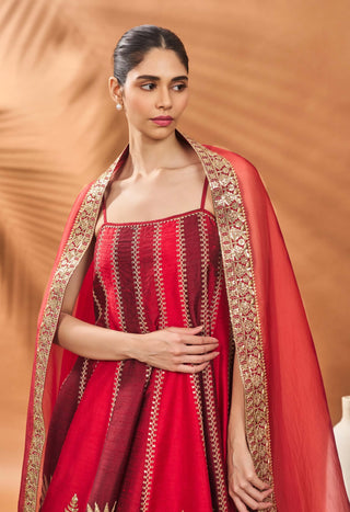 Anar Bagh Anarkali Set by House Of Masaba available on Indiaspopup.com