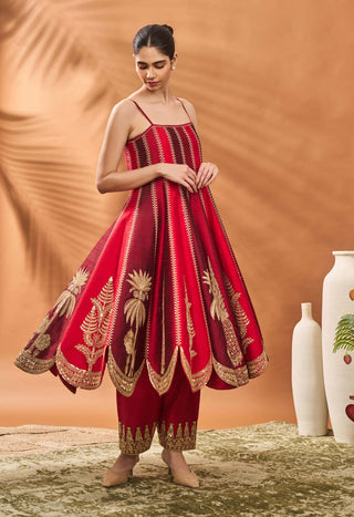 Anar Bagh Anarkali Set by House Of Masaba available on Indiaspopup.com