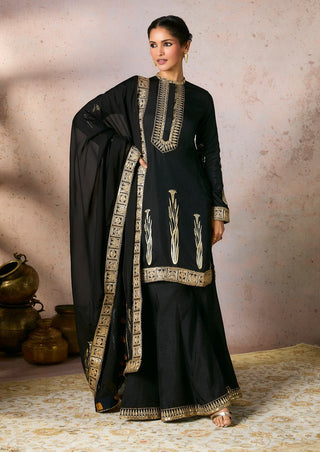 Blace Whispering Lily Sharara Set by House Of Masaba, available on Indiaspopup.com
