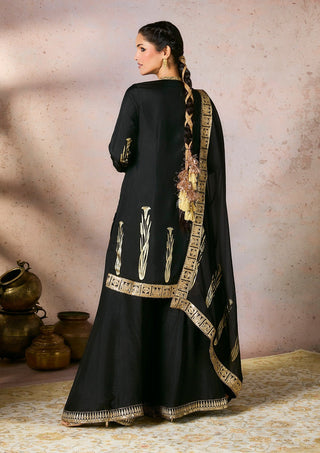 Blace Whispering Lily Sharara Set by House Of Masaba, available on Indiaspopup.com