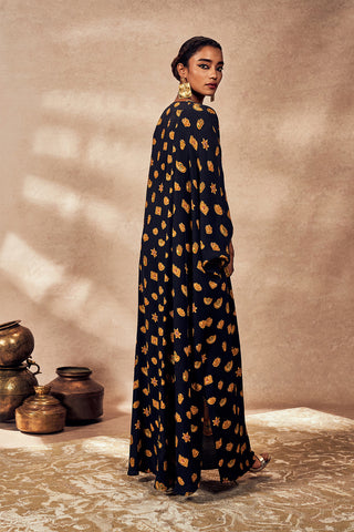 Black Trinkets Kaftan by House Of Masaba, available on Indiaspopup.com