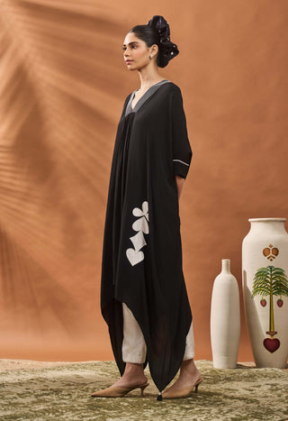 Black All Fours Tunic And Pants by House Of Masaba available on Indiaspopup.com
