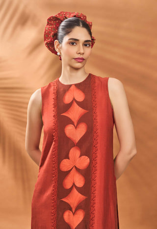 Red All Fours Tunic And Pants by House Of Masaba available on Indiaspopup.com