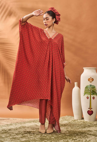 Rust Tree Of Hearts Tunic And Pants by House Of Masaba available on Indiaspopup.com