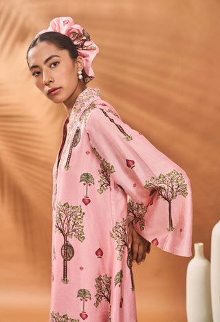 Pink Wildscape Tunic And Pants by House Of Masaba available on Indiaspopup.com