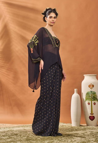 Ace Of Clubs Fusion Top And Skirt Set by House Of Masaba available on Indiaspopup.com