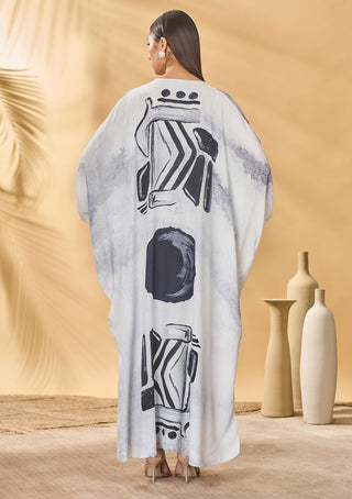 White noise kaftan