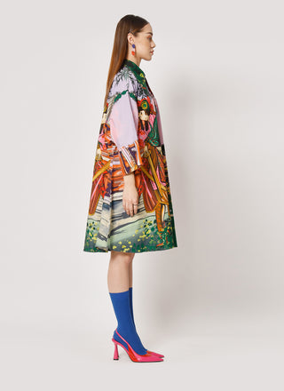 Two Point Two-Mamaro Multicolor Printed Dress-INDIASPOPUP.COM