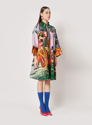 Two Point Two-Mamaro Multicolor Printed Dress-INDIASPOPUP.COM