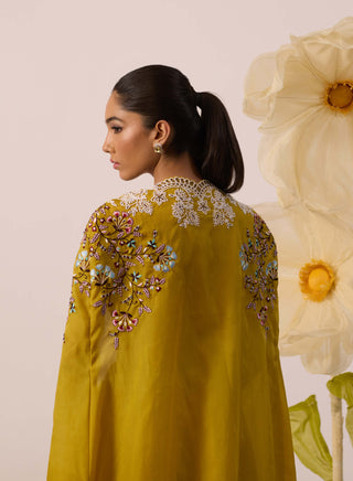 Magnolia Yellow Lehenga Set by Roqa available on Indiaspopup.com