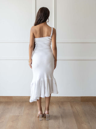 Meko Studio-White Sienna Dress-INDIASPOPUP.COM