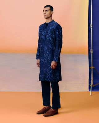 Kane blue kurta and pants
