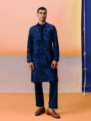 Kane blue kurta and pants