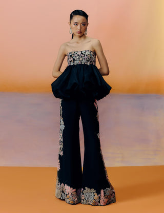 Maeve black pants and top