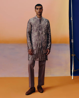 Emir rose brown bundi set