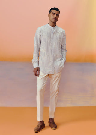 Vitor ivory shirt and pants