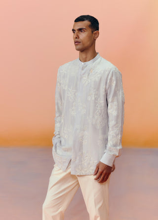 Vitor ivory shirt and pants