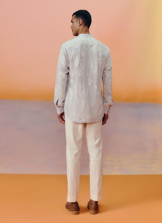 Vitor ivory shirt and pants