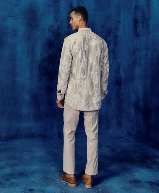 Vitor champagne shirt and pants