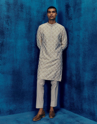 Elio champagne kurta and pants