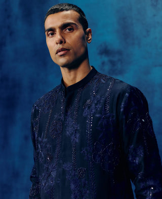 Vitor navy blue shirt and pants